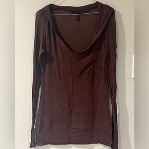 BCBGMaxaxria Long Sleeve Top Size Medium